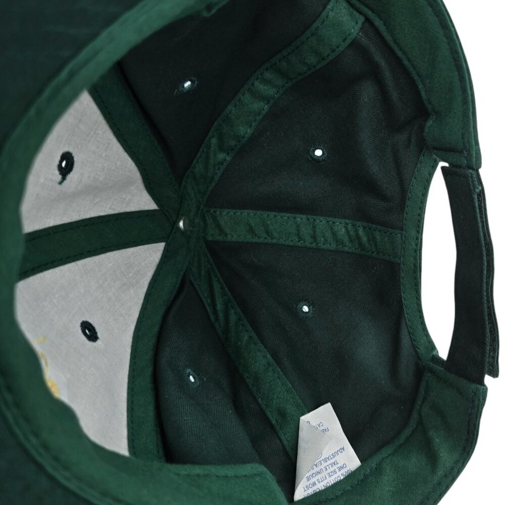 Alaska Embroidered Green Baseball Cap With Adjustable Strap - Picture 9 of 9